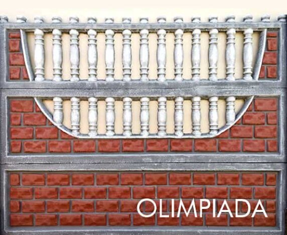 Gard beton G 01 Model: 6-2-3 Olimpiada Prod